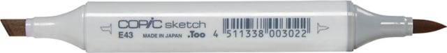 SKETCH MARKER DULL IVORY