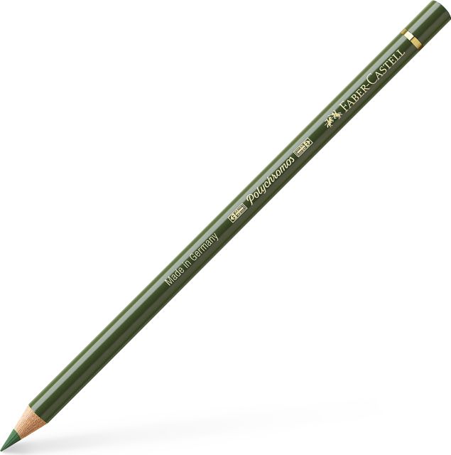 POLYCHROMOS PENCIL-CHROME GREEN OPAQUE
