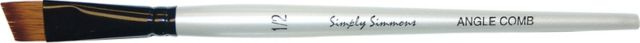 SIMPLY SIMMONS BRUSH ANGLE COMB 1/2