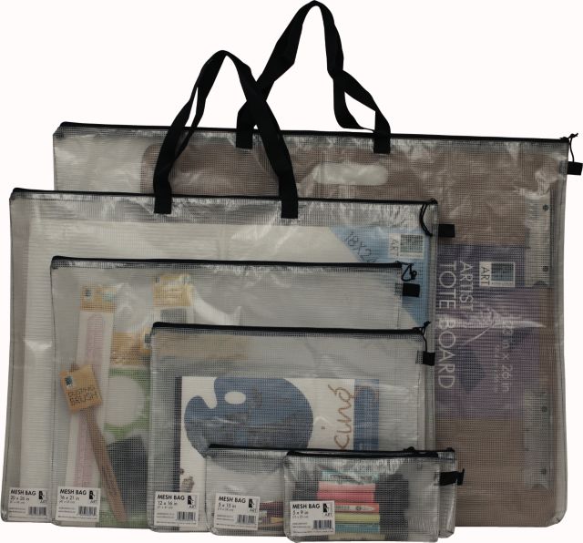 Bag Mesh White 16 x 21