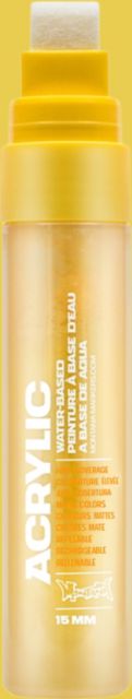 ACRYLIC MARKER 15MM SHOCK YELLOW LIGHT