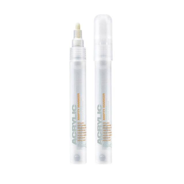 ACRYLIC EMPTY MARKER FINE 2MM