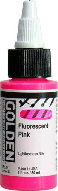 HIGH FLOW ACR FLUORESCENT PINK 1OZ