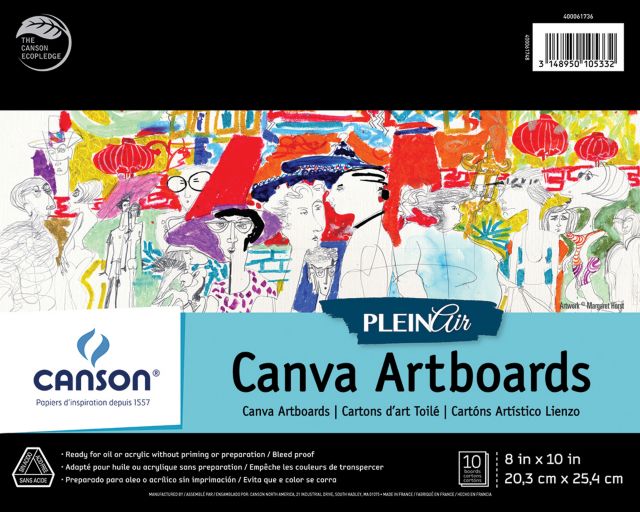 PLEIN AIR PAD CANVAS 8X10