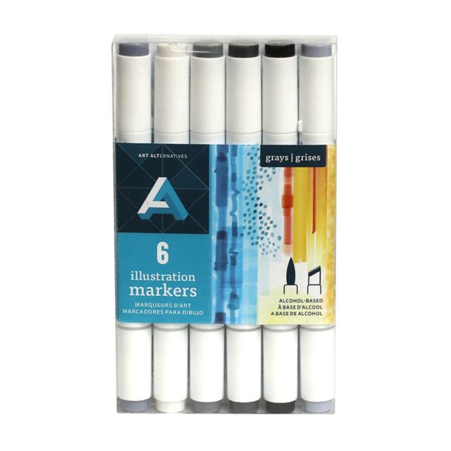 ILLUSTRATION MARKER SET GRAY