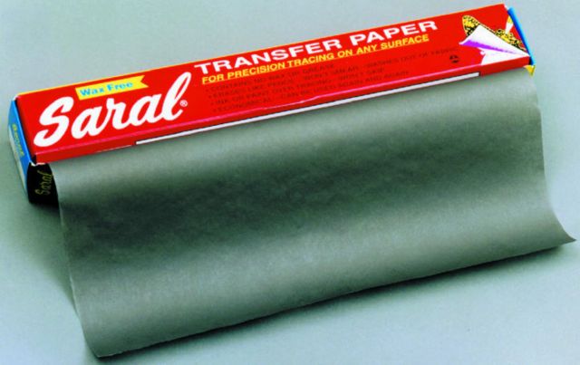 Saral Transfer Paper Graphite Black 12In  x  12 Feet