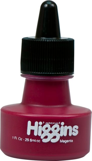 HIGGINS PIGMENTED WATERPROOF INK MAGENTA 1 OZ
