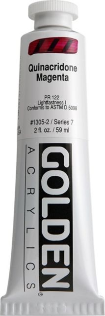 Heavy Body Acrylic Quinacridone Magenta 2 oz.