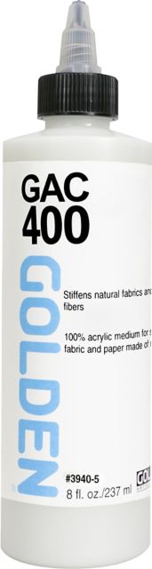 GAC400 ACRYLIC POLYMER FOR STIFFENING FABRICS 8OZ