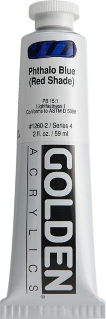 Heavy Body Acrylic Pthalo Blue/Red Shade 2 oz