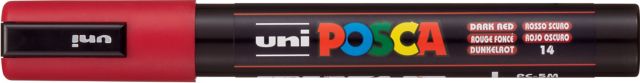 Posca Paint Marker PC-5M Medium Dark Red