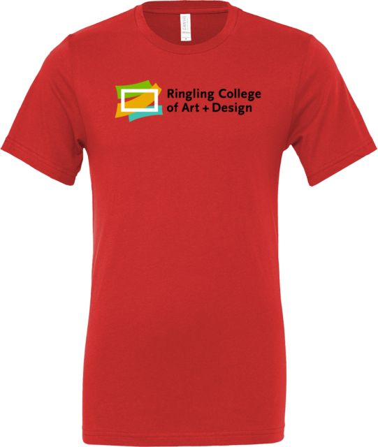 Ringling School Bella + Canvas Jersey Cotton T Shirt Ringling College of Art and Design Variation 3 - ONLINE ONLY