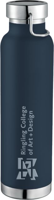 Ringling School Thor Copper Vacuum Insulated Bottle 22oz Ringling College of Art and Design Variation 9 Engraved - ONLINE ONLY