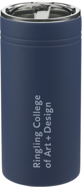 Ringling School Sherpa Vacuum Tumbler & Insulator 11oz Ringling College of Art and Design Left Aligned Engraved - ONLINE ONLY