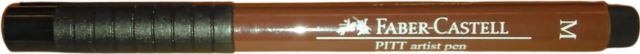 PITT PEN SEPIA MEDIUM NIB