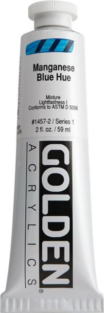 Heavy Body Acrylic Historical Manganese Blue Hue 2 oz