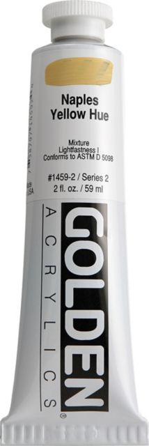 Heavy Body Acrylic Historical Naples Yellow Hue 2 oz